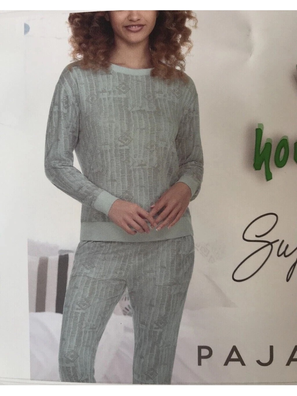 Honeydew Women’s Hacci Soft 2 Piece Pajama Set Pockets Medium